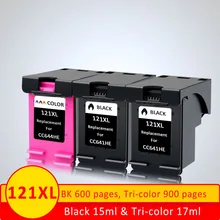Сменный картридж XiangYu 121XL для hp 121 XL Deskjet D2563 F4213 F4275 F4583|Чернильные
