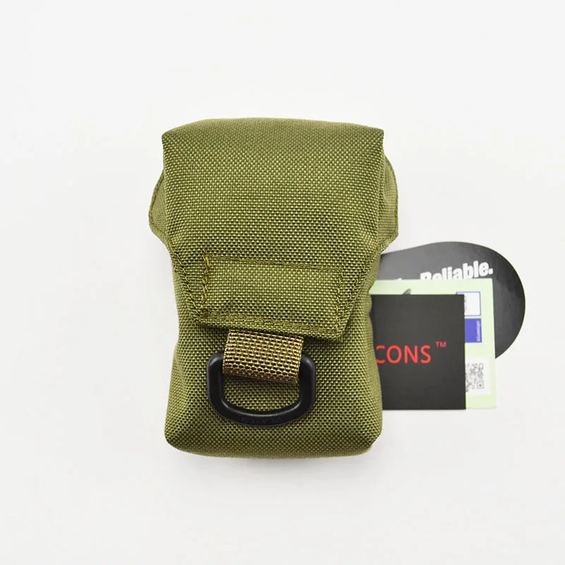 Ranger Green Мужская тактическая Сумка Molle ICOMM, поясная сумка, маленький карман, военная поясная сумка для бега, сумка для путешествий, походная сумка, TW-P010 - Цвет: Ranger Green