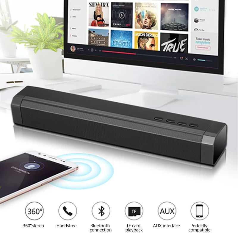 VTIN IP 089 беспроводной Bluetooth 4 1 динамик открытый Крытый аккумуляторная звуковая