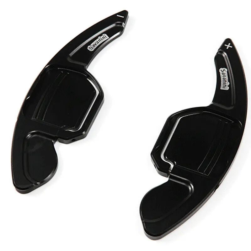 Savanini Alloy Add-On Steering Wheel DSG Paddle Shifters Extension For Audi A8 2008-2017 | Автомобили и мотоциклы