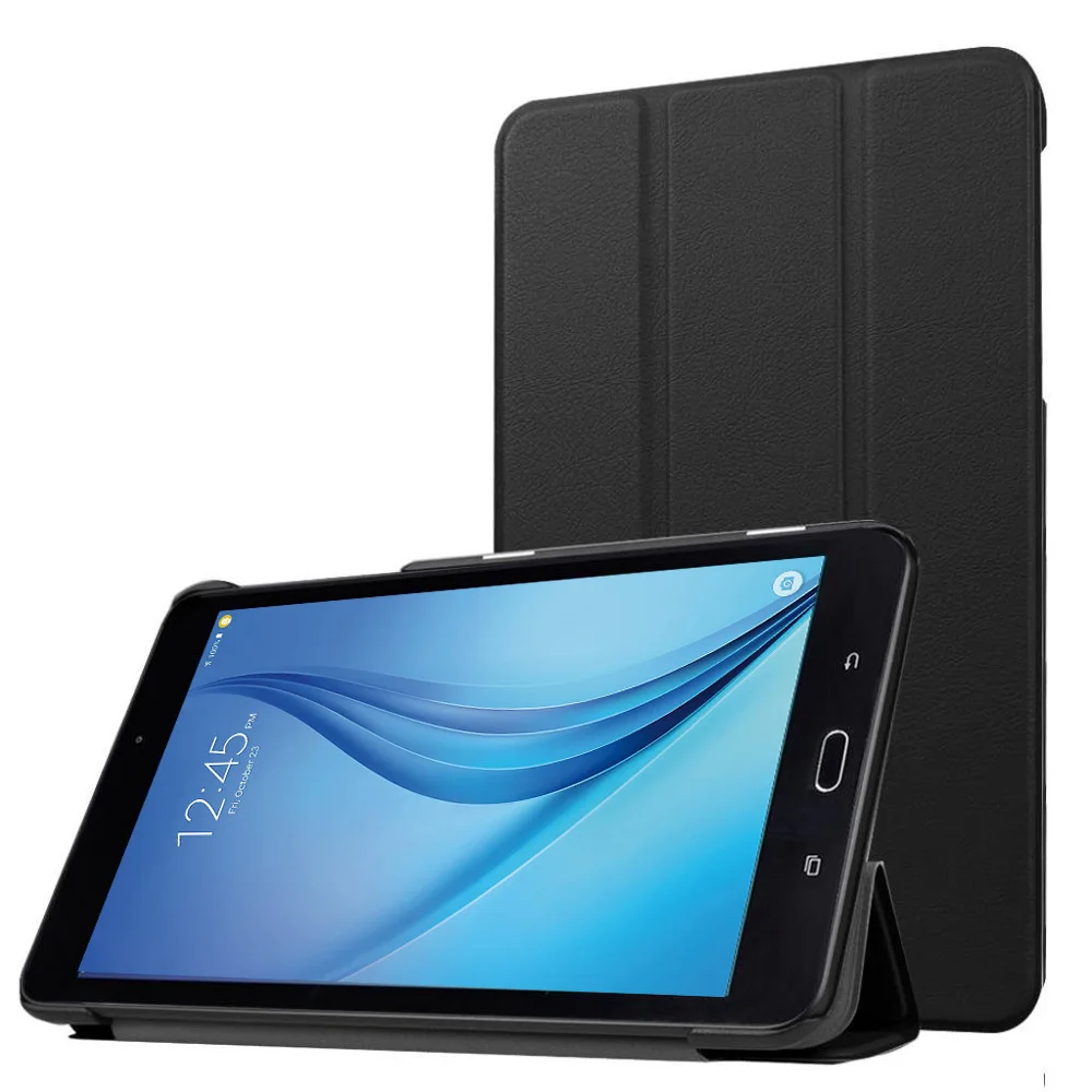 SM T560 T561 T565 T567V Чехол книжка ультратонкий умный чехол для Samsung Tab E 9 6 кожаный