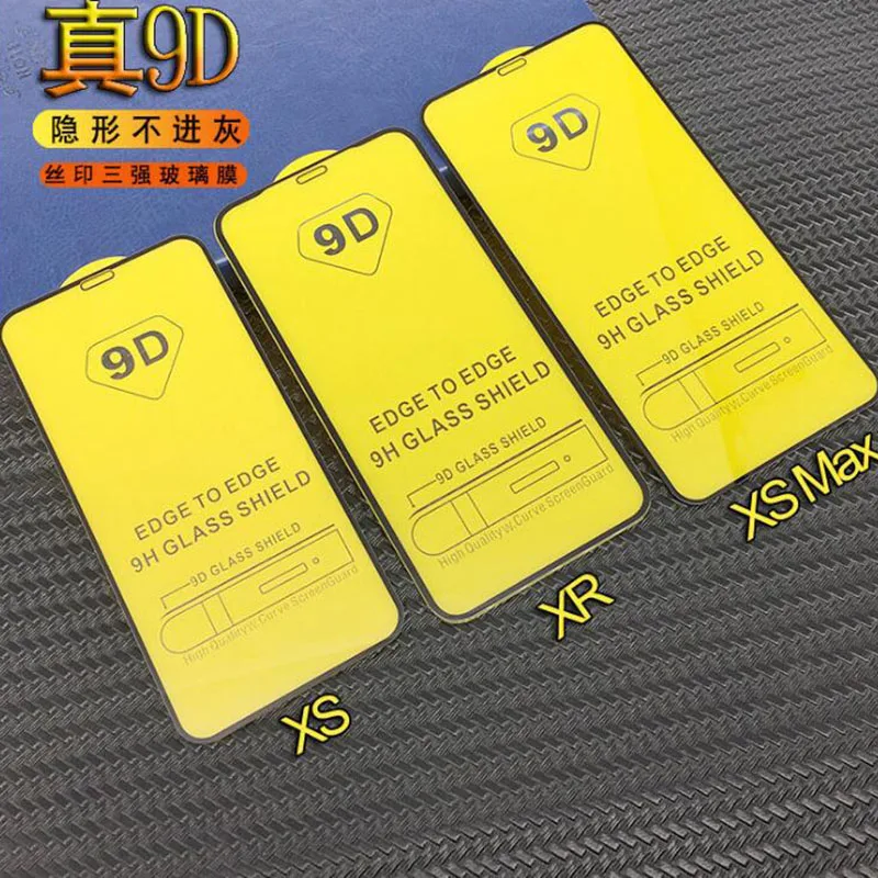 Wangcangli 9D Защита экрана для iPhone 7 8 Xr Xs Max закаленное стекло X 6 6s Plus | Мобильные