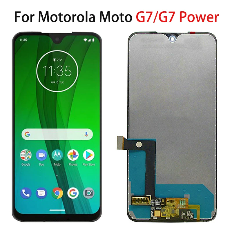 

6.2" For Motorola Moto G7 XT1962 G7 Plus LCD Display Touch Screen Sensor Panel Digiziter For Moto G7 Power XT1955