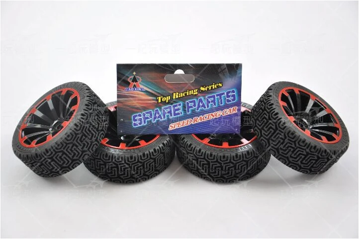 RC Car 1/16 HSP 94123 шины/колеса (серебристый цвет) набор 4 упаковки | Игрушки и хобби