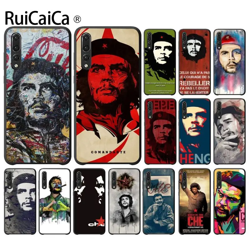 Новый чехол для телефона Ruicaica Smoking Che Guevara Huawei Mate10 Lite P20 Pro P9 P10 Plus Mate9 10 Honor 9 View |