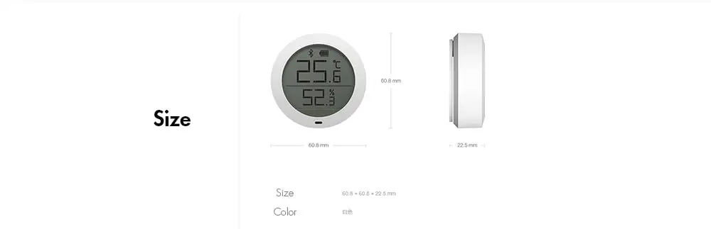 Абсолютно умный термостат Xiaomi, точный монитор температуры и влажности в помещении