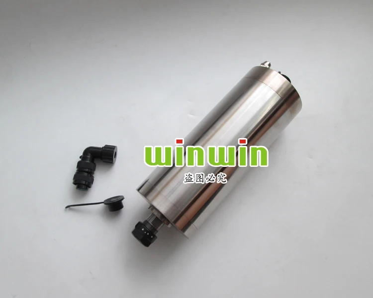 Двигатель шпинделя ER20 для станков с водяным охлаждением гравировки по металлу