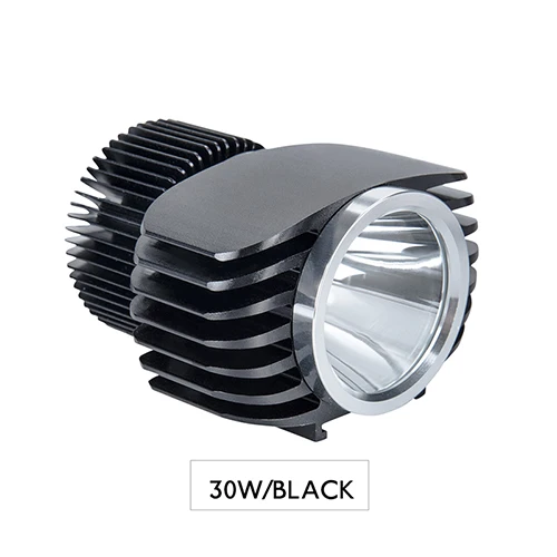 30W black AmmToo Led Авто Мото rcycle головной светильник Точечный светильник противотуманный светильник с чипом CREE 10 Вт 15 Вт 20 Вт 30 Вт Авто Мото укладки велосипед UTV 6500 К 12 В 24 В - Цвет: 30W black
