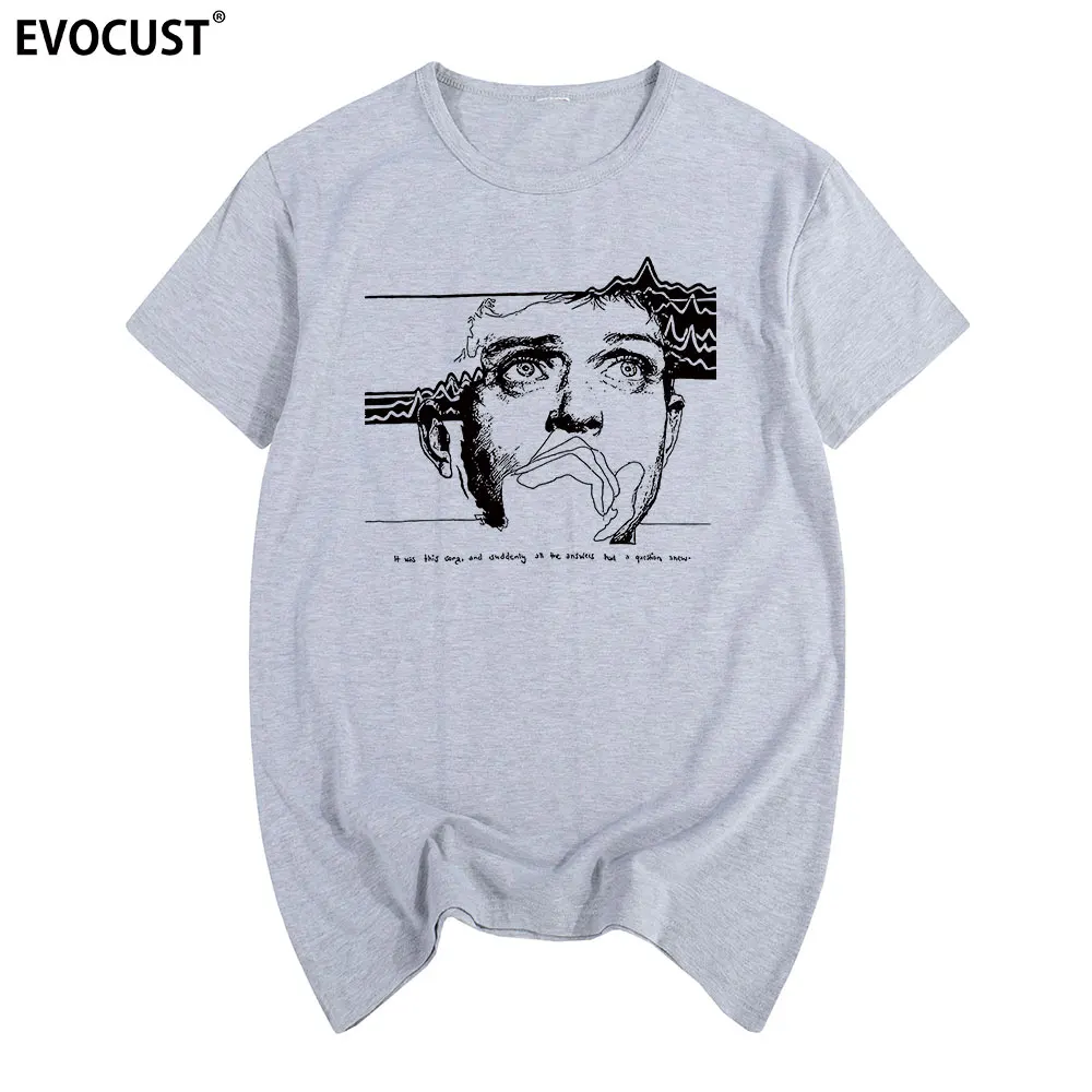 Футболка Joy Division Ян Кертис в стиле панк-рок 2019 хлопковая Мужская футболка новая