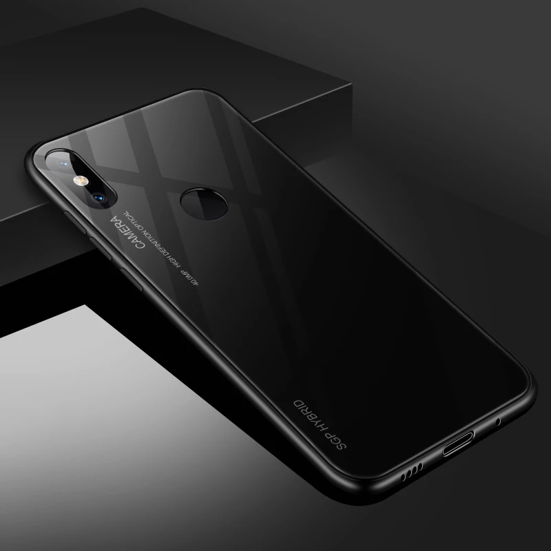 Чехол на ksio mi redmi 5 plus для Xiaomi mi a2 lite mi 8 SE A2 A1 mi x 2 s2 стеклянная крышка Coque Note 5 Pro Plus 5A 4X3 4X6 xiaomei