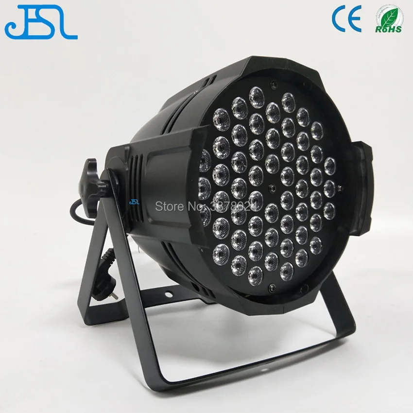 4 шт./лот Лидер продаж Бесплатная доставка LED PAR 54x3 Вт 3in1 RGB шт. в случае полета DMX DJ