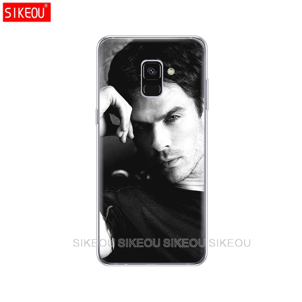 Силиконовый чехол для телефона Samsung Galaxy A8 2018 A3 A310 A5 A510 A7 2016 2017 Дневники вампира Иан
