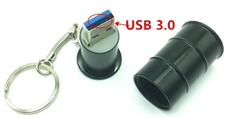 USB накопитель флеш 3 0 металлический 4 ГБ 8 16 32 64 память на заказ usb масляный барабан