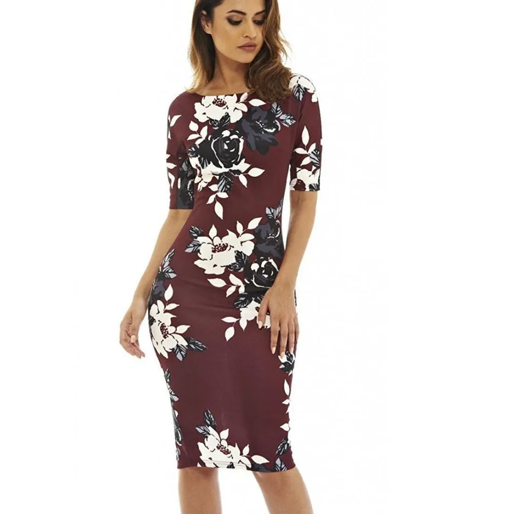 Женские Платья для женщин Винтаж летние платья Карандаш Оболочка Повседневное