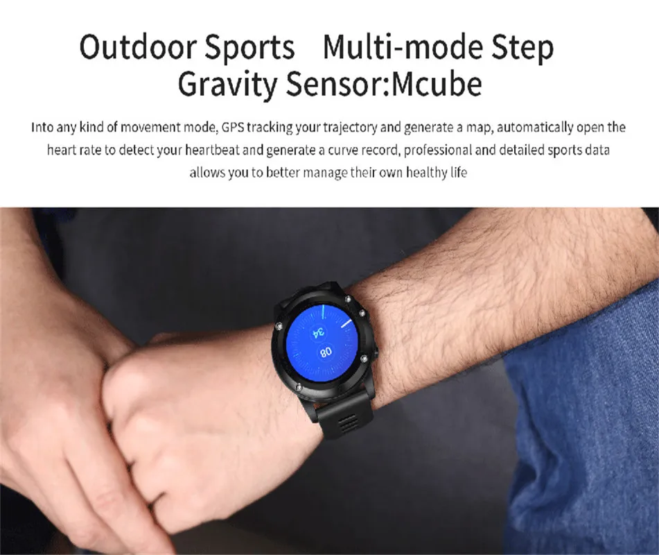YKSO IP68 Профессиональный Водонепроницаемый smart watch Android 4 gps часы H1 Носимых устройств