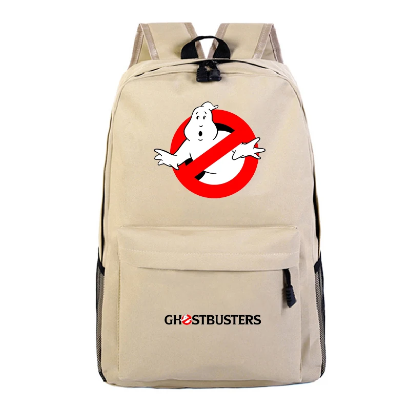 Ghostbuster школьный рюкзак для учеников, мальчиков и девочек, популярный школьный рюкзак с рисунком, красивый рюкзак для подростков - Цвет: 8
