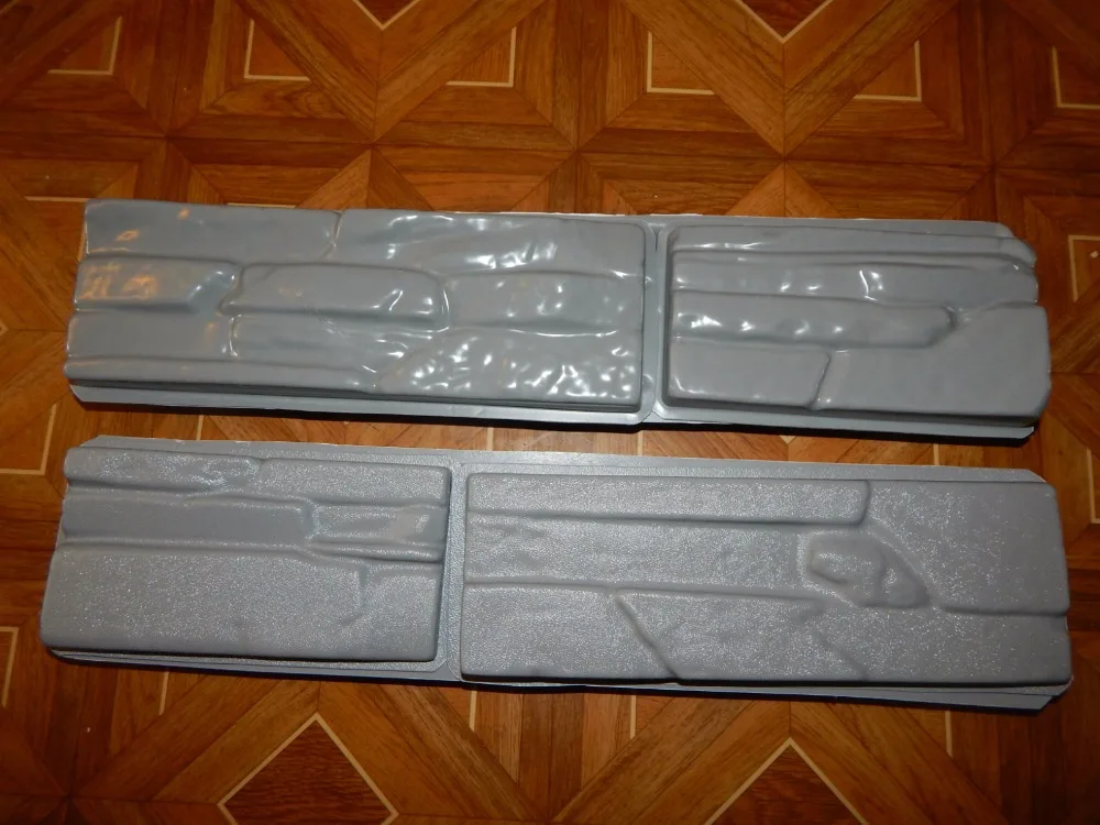 Набор из 6 пластиковых форм для детской украшения сада|garden decoration|mold for gardenstone plastic