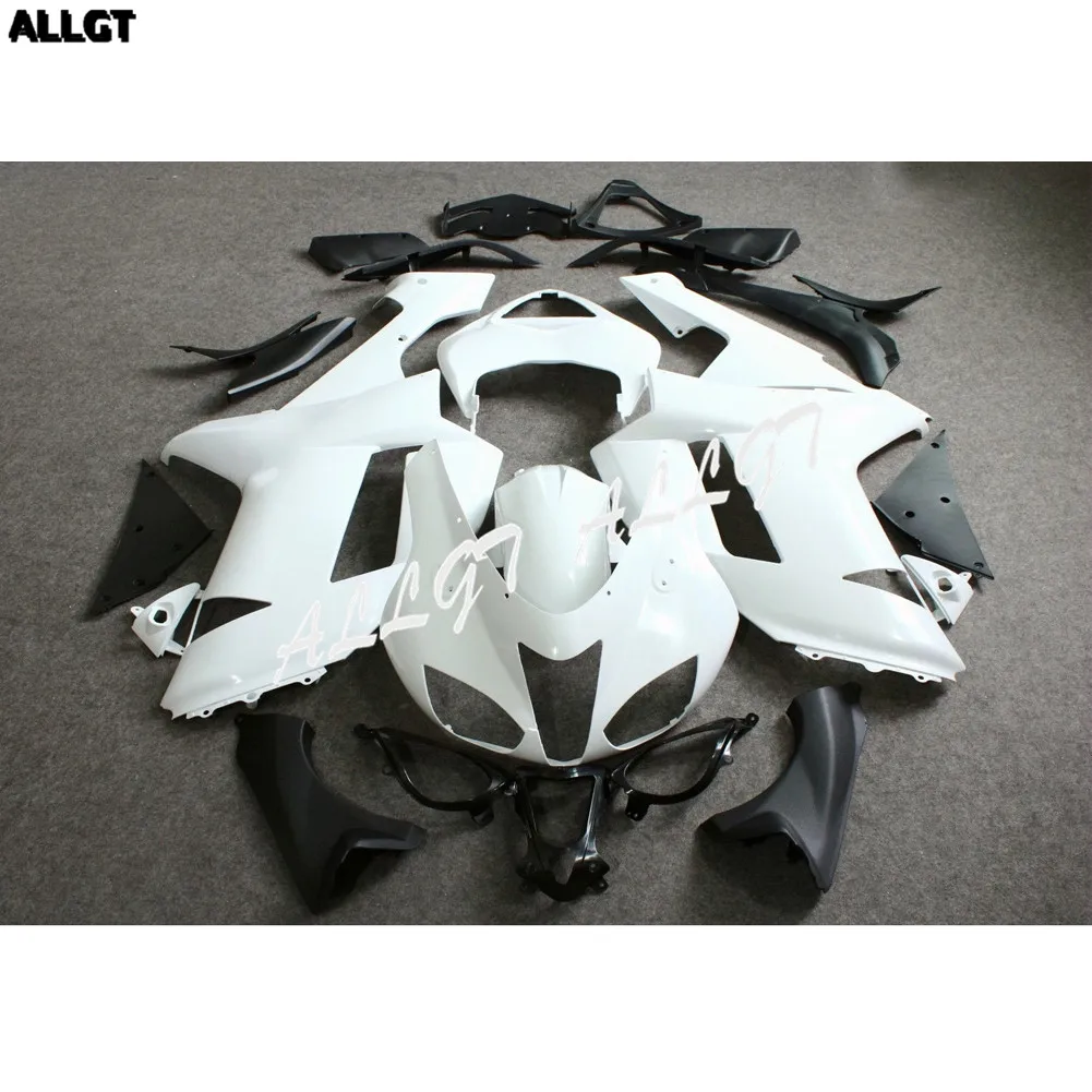 Неокрашенный Комплект обтекателя из АБС пластика для кузова KAWASAKI NINJA 636 ZX6R 2007