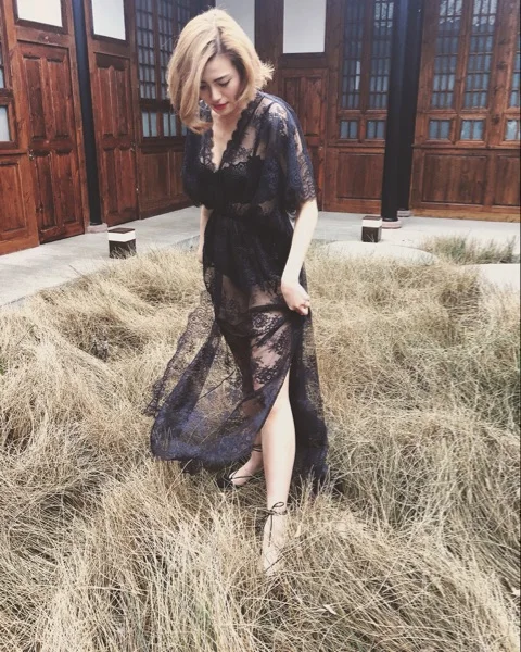 2017 хит продаж длинная ночная рубашка для женщин новинка элегантные черные