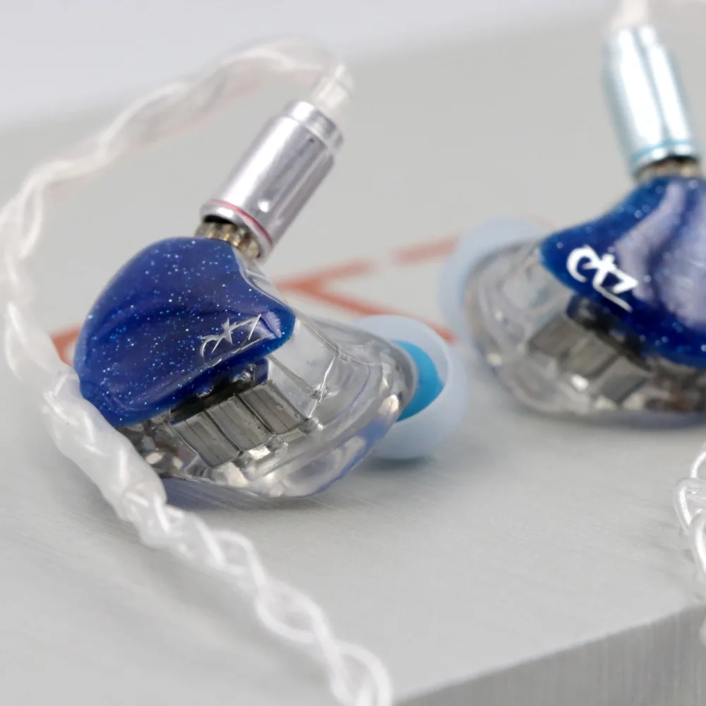 Сбалансированные наушники вкладыши CTZ 12BA Hi Fi монитор IEM со съемным 2 контактным