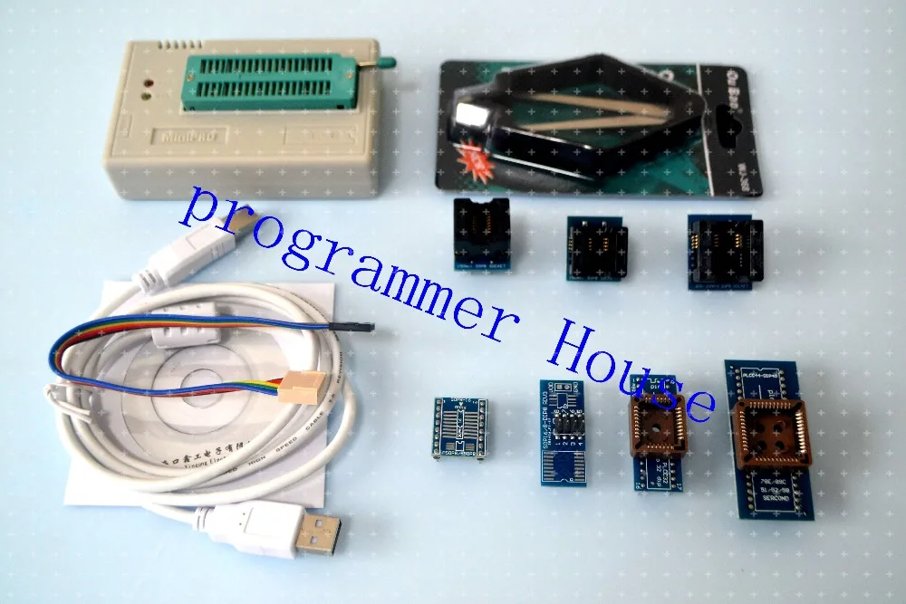 Универсальный USB программатор XGECU V10.41 TL866II Plus TL866 с поддержкой Nand flash 24 93 25 ICSP FLASH EEPROM