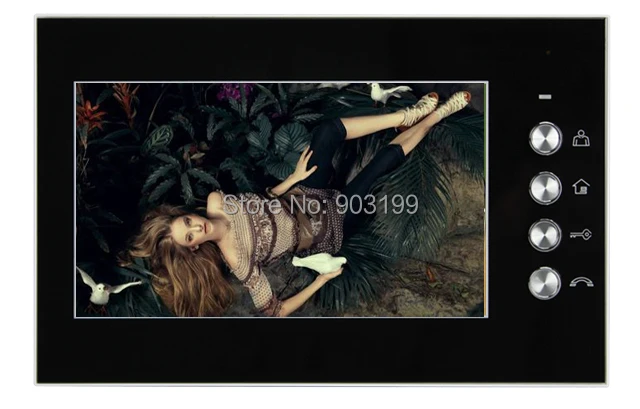 Высокое качество 7 &quotLCD видео телефон двери l IR Домашняя безопасность здание