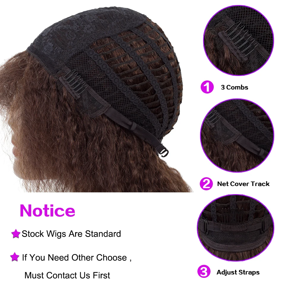 Итальянские яки кружева человеческих волос парики для черных женщин курчавые