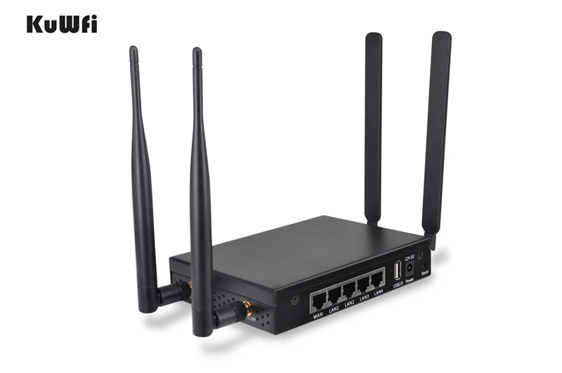 Беспроводной маршрутизатор KuWFi 4G LTE OpenWRT 300 Мбит/с беспроводной Wi Fi роутер со