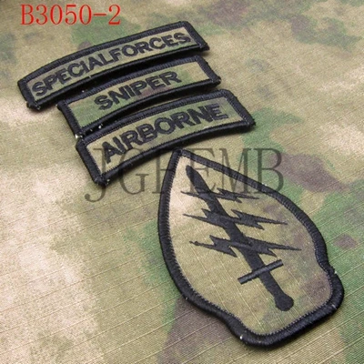 Спецназ боевой дух тактика Военная Вышивка патч
