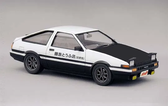 1/24 AOSHIMA 00813 AE86 SPRINTER TRUENO модель хобби