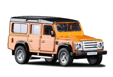 Автомобиль пятидюймовый металлический назад к модели автомобиля детские игрушки - Цвет: Цвет: желтый