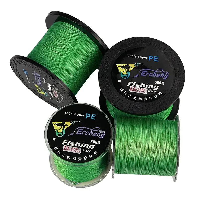Рыболовные лески 500 м 4 нити Супер Прочные Полиэтиленовые плетеные 10 20 30 40 60 70