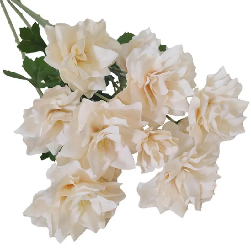 10 шт. поддельные одностволовые Daffodil(3 головки/пучки) 25," Длина моделирования гиацинт для дома Свадебные Декоративные искусственные цветы