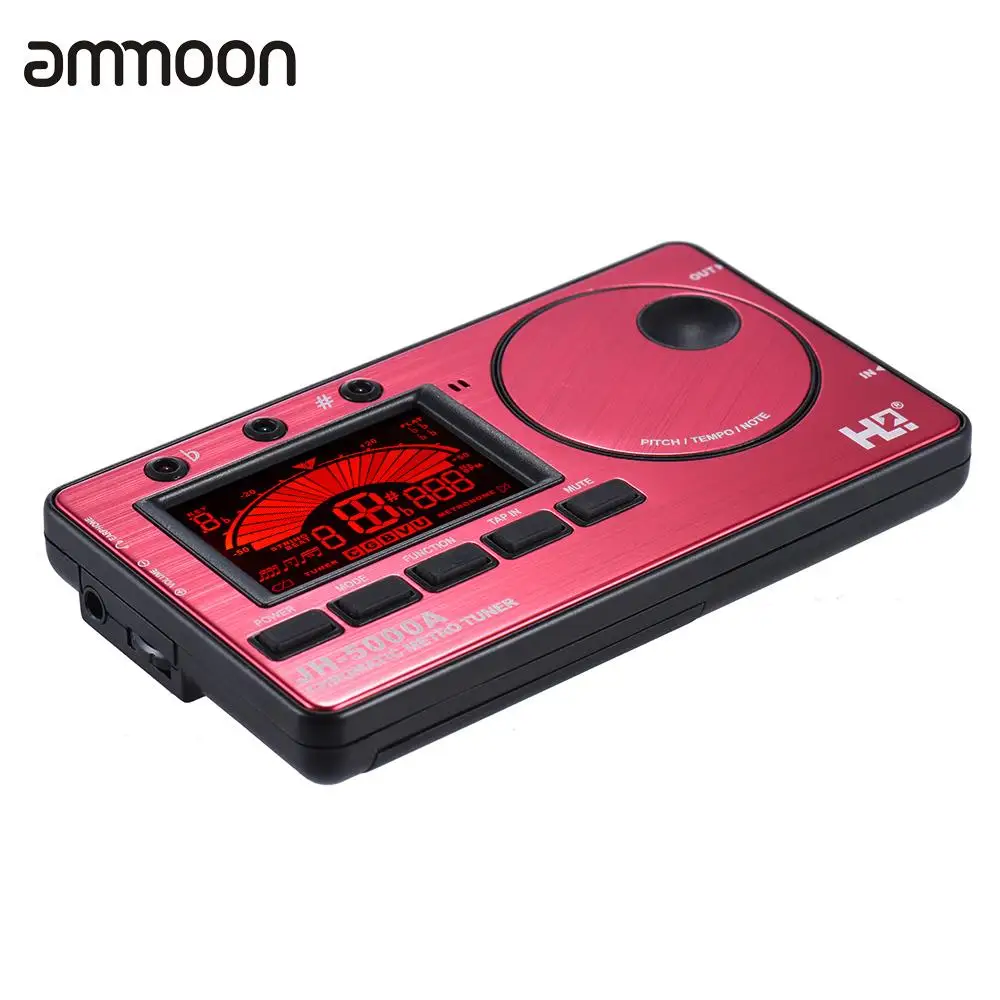 Электронный цифровой тюнер 3 в 1 тональный генератор метронома со встроенным