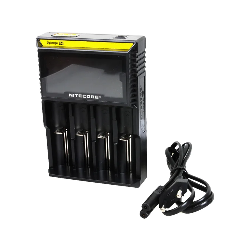 Зарядное устройство Nitecore D4 Digi 100% оригинал ЖК дисплей интеллектуальная схема