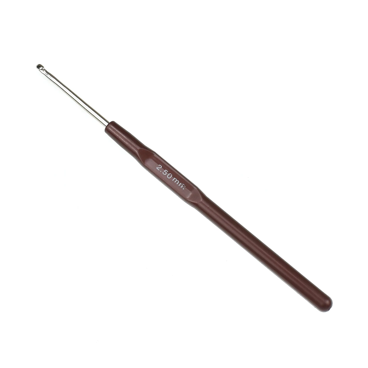 2.5mm 1 шт. крючки для вязания крючком 0,5 мм-2,5 мм кружева небольшого размера вплетать в пряжу спицы инструменты для изготовления подарка «сделай сам» 16 размер s для кукол шарф вязание - Цвет: 2.5mm