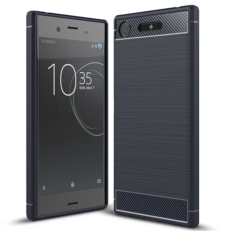 Силиконовый тонкий мягкий чехол из ТПУ для Sony Xperia 5 10 8 XA3 XZ4 XZ1 Ultra Plus компактный