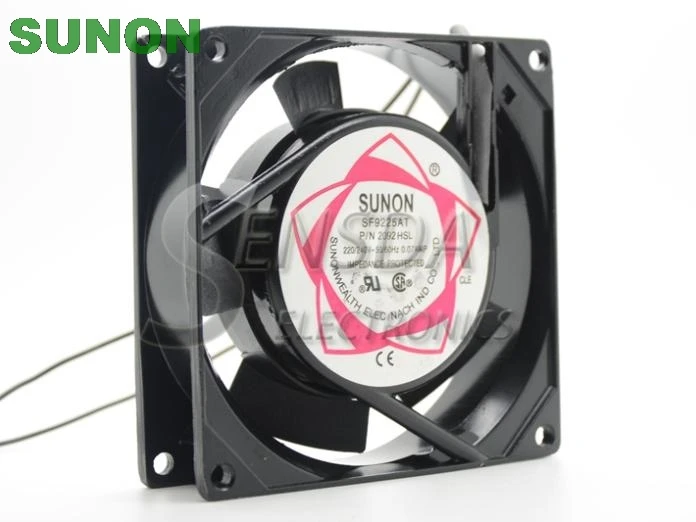Для Sunon 92*92*25 мм 9 см 90 SF9225AT 2092HSL AC 220 В инвертор сервера охлаждающий вентилятор|cooling