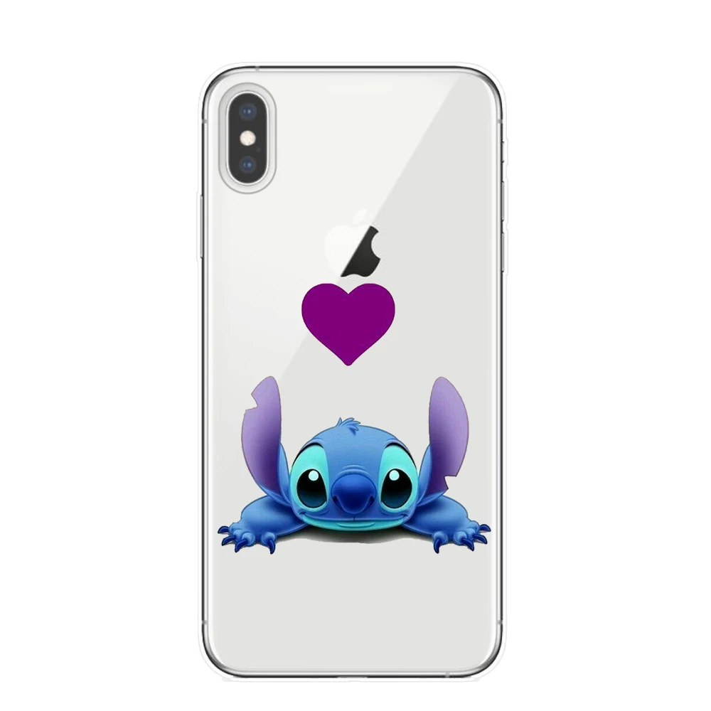 Чехол для телефона для iPhone 11 Pro XS Max мультяшный стежок чехол Мягкий силиконовый чехол s для iPhone X XR 8 7 6 6S Plus 5S SE чехол