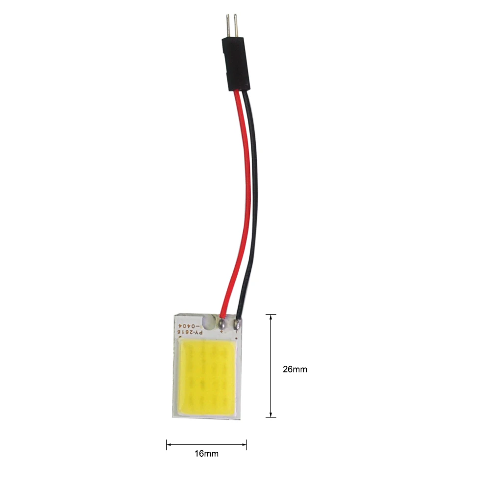 Высокое качество T10 COB 16 SMD светодиодный свет Панель авто Интерьер чтениt дорожной