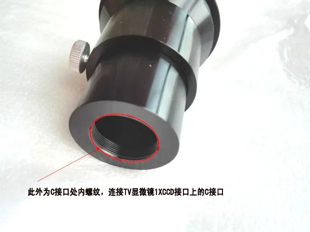 Универсальный тринокулярный микроскоп no Vignetting для фотосъемки C Mount CCD интерфейс