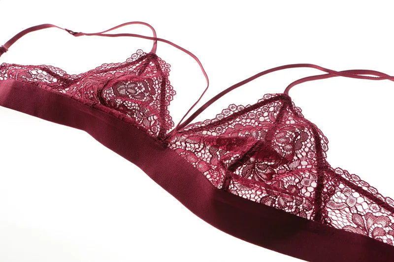 Новый ультратонкий сексуальный прозрачный бюстгальтер с треугольной чашкой и