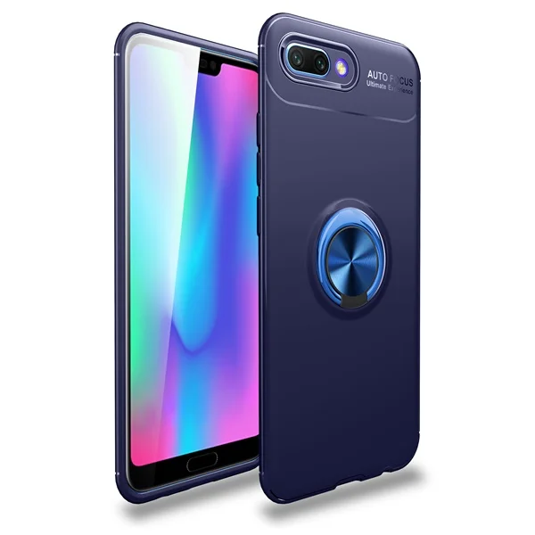 Blue Противоударный силиконовый чехол для Huawei Y5 Y6 Y7 чехол для Honor 9 10 Lite 10i Coque для Honor 8A 8C 8X8 S Play View 10 20 Funda - Цвет: Blue