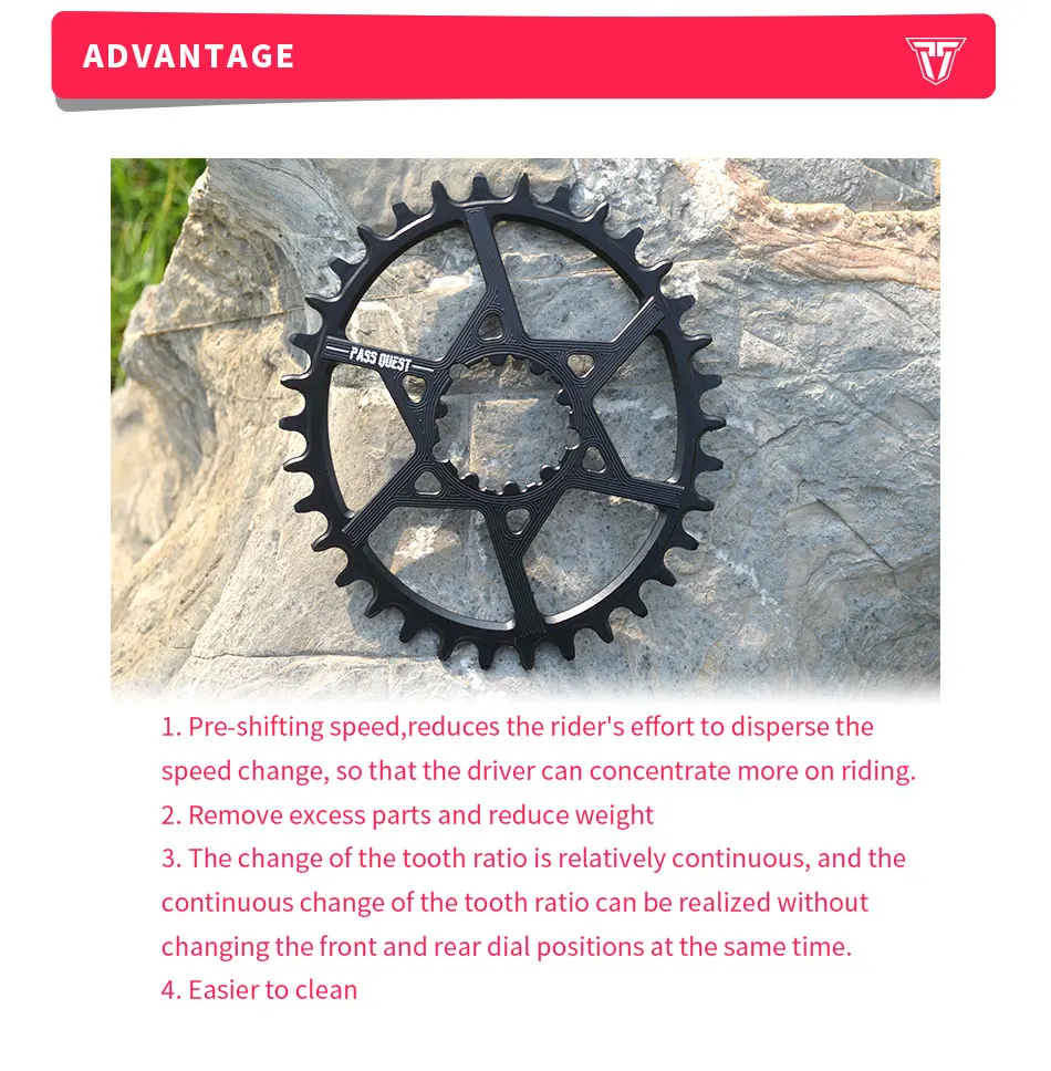 Пасс QUEST SRAM gx xx1 eagle GXP MTB овальная узкая широкая Цепь 32 T-38 T велосипедная Звездочка для велосипеда/цепное колесо 3 мм офсетный коленчатый набор