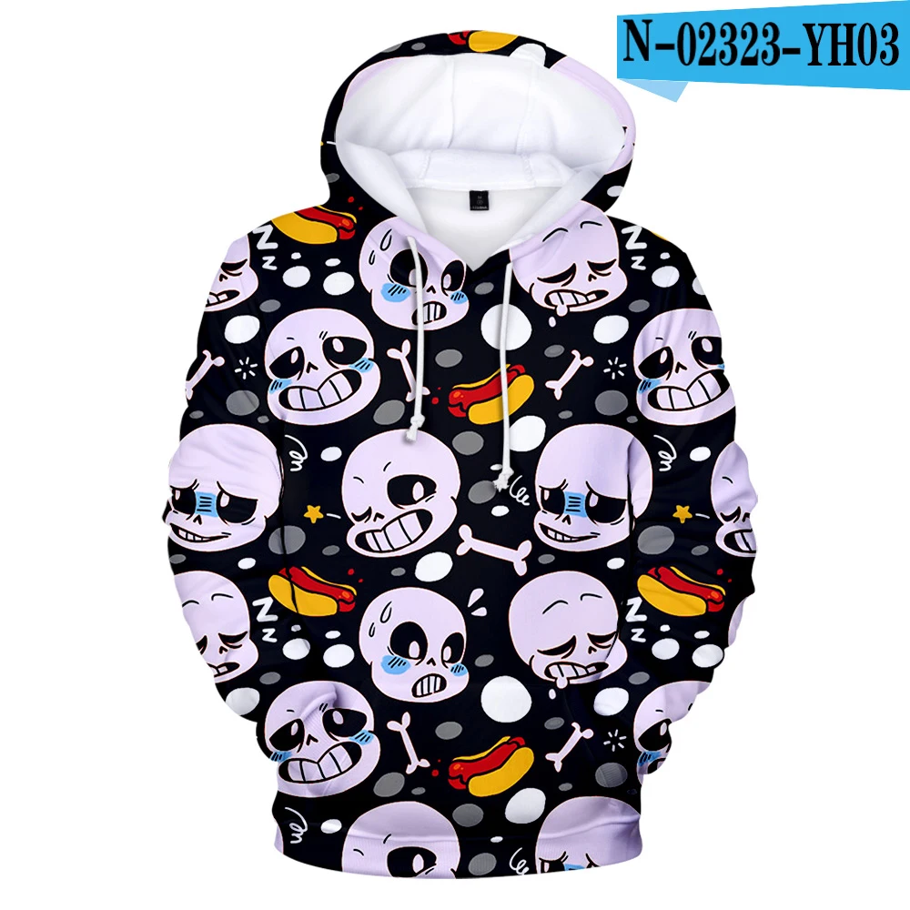 Золотой Новинка, Толстовка Undertale для мужчин/женщин, забавные худи Harajuku, стильная Популярная Игровая толстовка, 3D принт, пуловер с капюшоном - Цвет: Золотой