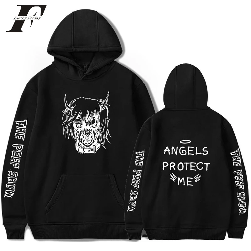 Толстовка Lil Peep Мужская/женская с капюшоном хлопковый Повседневный свитшот в