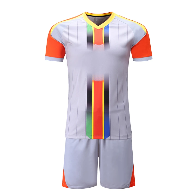 New Men Soccer Jerseys Set Blank Rugby Uniforms Sports Kit Clothing Tracksuit Sportswear Football Shirts Jersey Custom Printing