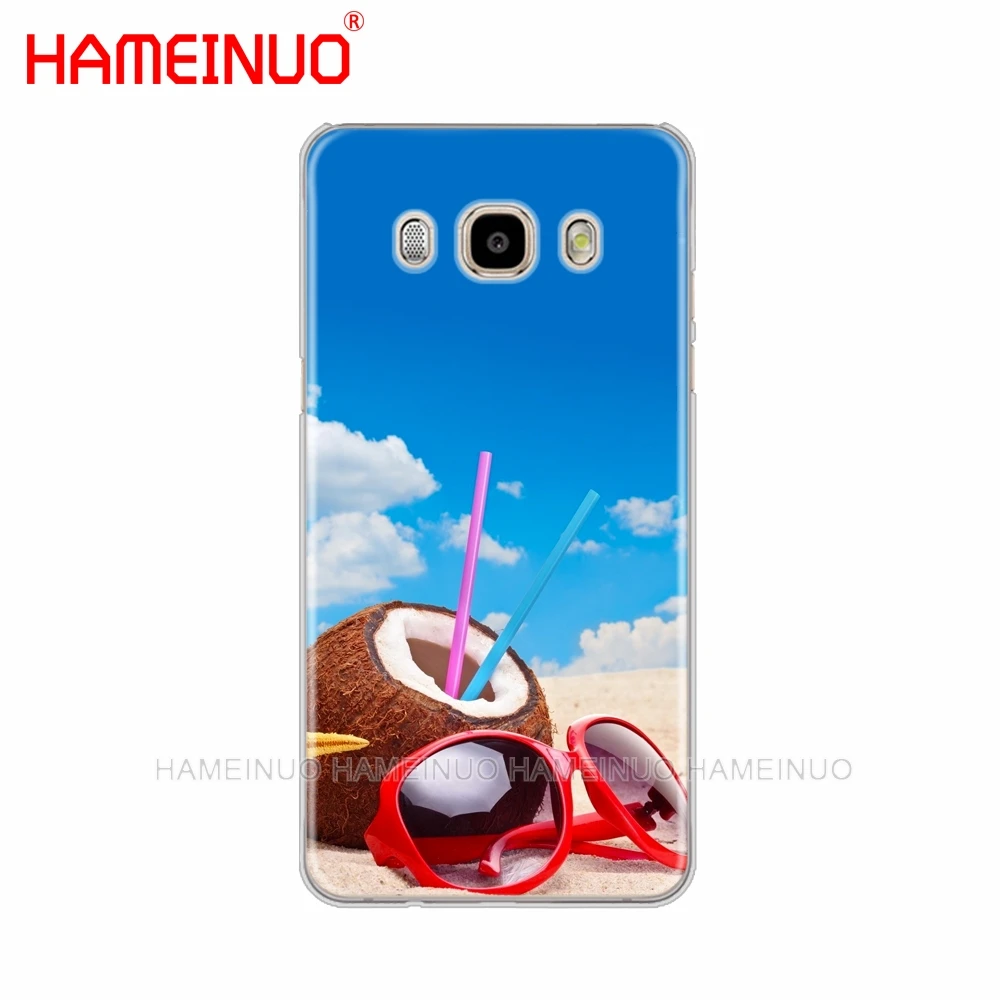 HAMEINUO кокосовый пляж фруктовый сок Летний чехол для телефона Samsung Galaxy J1 J2 J3 J5 J7 MINI ACE