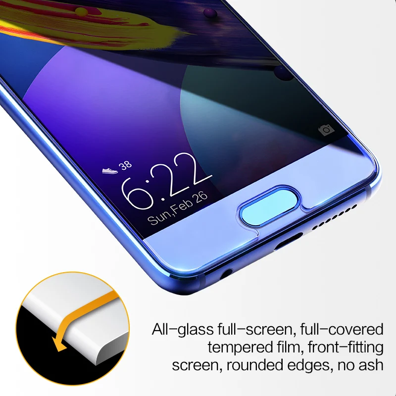 Защитное стекло SmartDevil закаленное 2.5D gra для Huawei honor 9 5 15 | Мобильные телефоны и