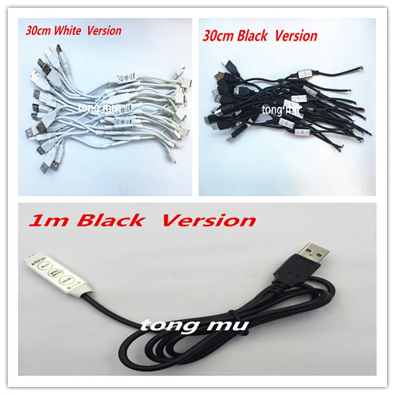 

DC5V USB mini controller 3 Key dimmer for 5V RGB LED Strip Light, good quality